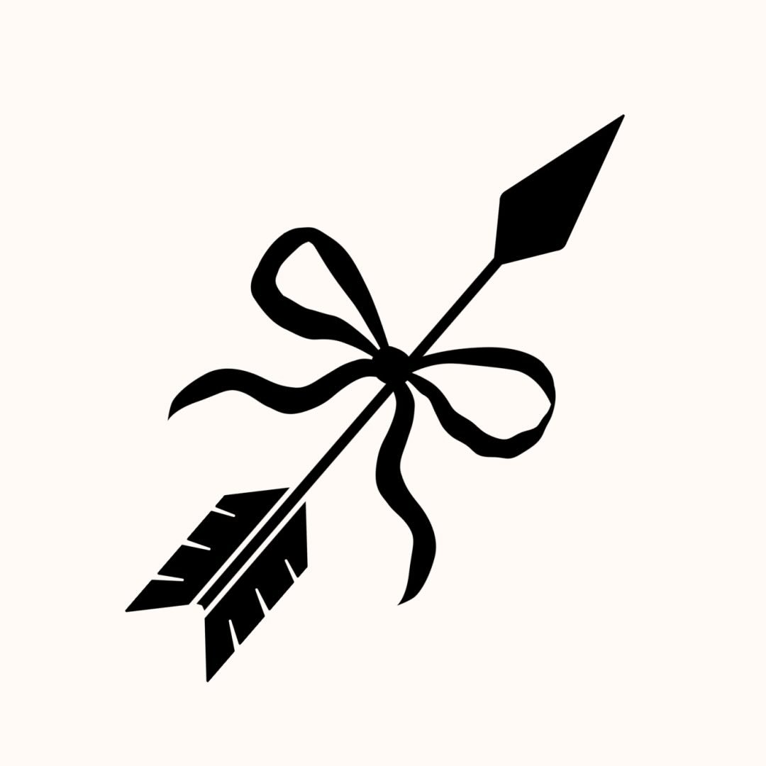 Lacey Assists logo: an arrow tied with a ribbon